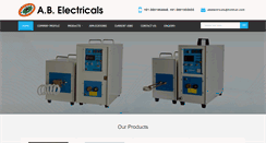 Desktop Screenshot of abelectricals.com